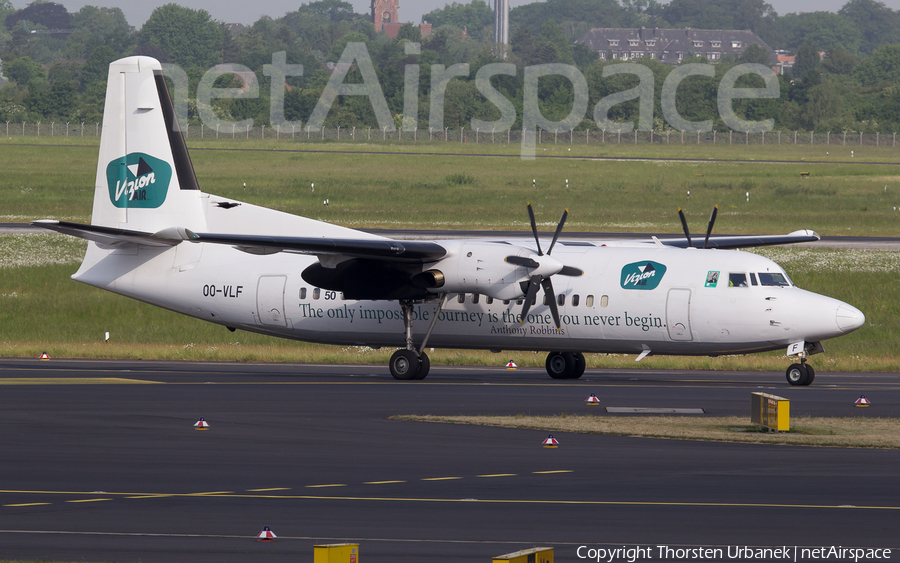 VLM Airlines Fokker 50 (OO-VLF) | Photo 137946