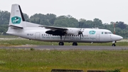 VLM Airlines Fokker 50 (OO-VLF) at  Dusseldorf - International, Germany