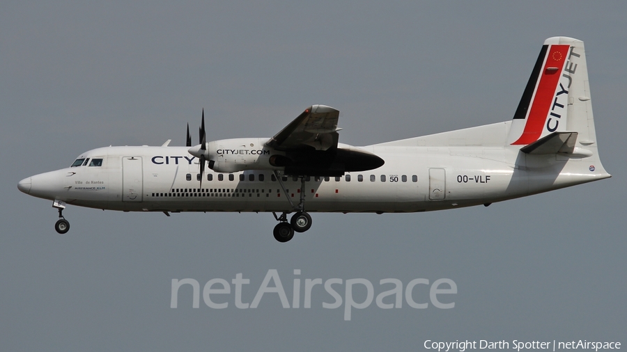 VLM Airlines Fokker 50 (OO-VLF) | Photo 218680