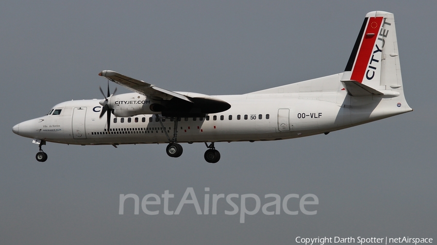 VLM Airlines Fokker 50 (OO-VLF) | Photo 218681