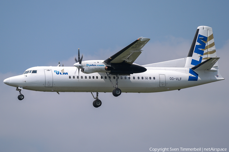 VLM Airlines Fokker 50 (OO-VLF) | Photo 102960