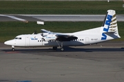 VLM Airlines Fokker 50 (OO-VLF) at  Hamburg - Fuhlsbuettel (Helmut Schmidt), Germany