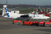 VLM Airlines Fokker 50 (OO-VLF) at  Hamburg - Fuhlsbuettel (Helmut Schmidt), Germany