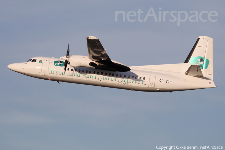 Vizion Air Fokker 50 (OO-VLF) | Photo 104156