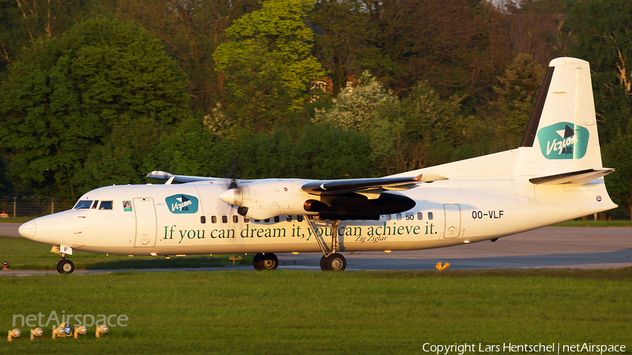 Vizion Air Fokker 50 (OO-VLF) | Photo 107705