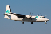 Vizion Air Fokker 50 (OO-VLF) at  Hamburg - Fuhlsbuettel (Helmut Schmidt), Germany