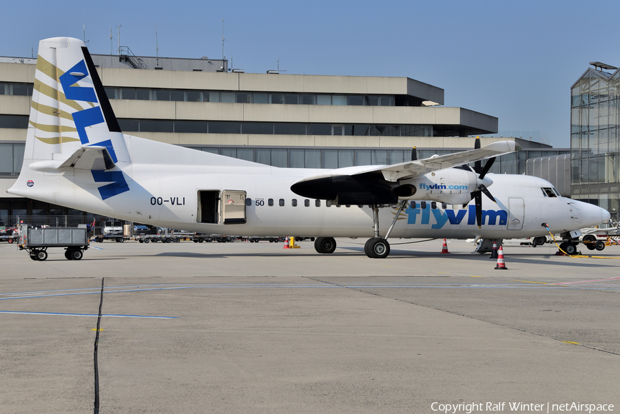 VLM Airlines Fokker 50 (OO-VLI) | Photo 306677