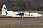 VLM Airlines Fokker 50 (OO-VLI) at  Hamburg - Fuhlsbuettel (Helmut Schmidt), Germany