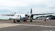 VLM Airlines Fokker 50 (OO-VLI) at  Antwerp - International, Belgium