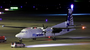 VLM Airlines Fokker 50 (OO-VLI) at  Hamburg - Fuhlsbuettel (Helmut Schmidt), Germany