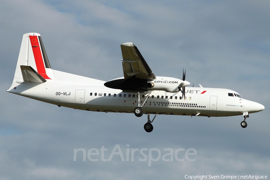 CityJet Fokker 50 (OO-VLJ) | Photo 16038