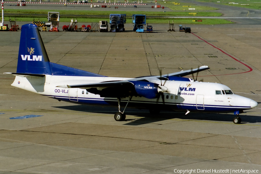 VLM Airlines Fokker 50 (OO-VLJ) | Photo 425347