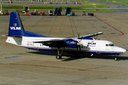 VLM Airlines Fokker 50 (OO-VLJ) at  Hamburg - Fuhlsbuettel (Helmut Schmidt), Germany