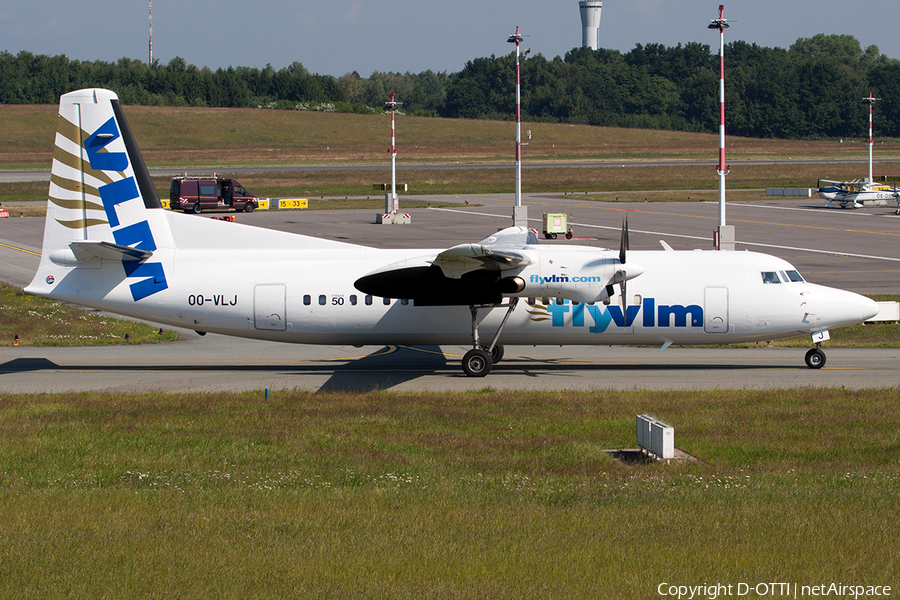 VLM Airlines Fokker 50 (OO-VLJ) | Photo 502658