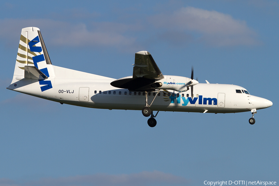 VLM Airlines Fokker 50 (OO-VLJ) | Photo 502707