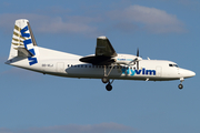 VLM Airlines Fokker 50 (OO-VLJ) at  Hamburg - Fuhlsbuettel (Helmut Schmidt), Germany