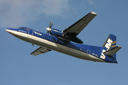 VLM Airlines Fokker 50 (OO-VLJ) at  Amsterdam - Schiphol, Netherlands