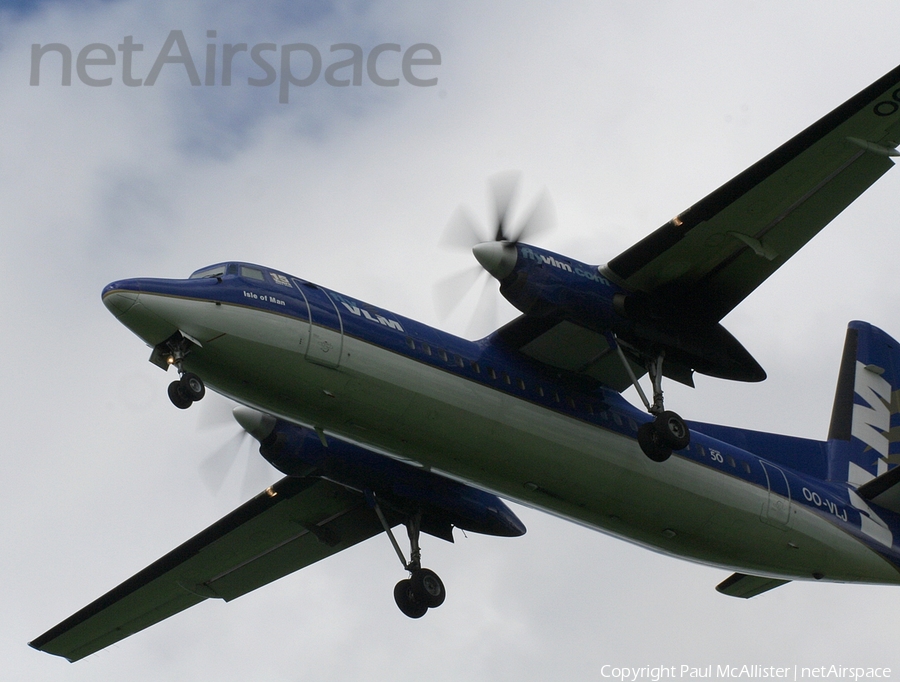 VLM Airlines Fokker 50 (OO-VLJ) | Photo 3821