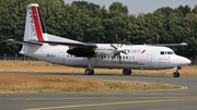 VLM Airlines Fokker 50 (OO-VLJ) at  Münster/Osnabrück, Germany