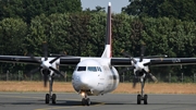 VLM Airlines Fokker 50 (OO-VLJ) at  Münster/Osnabrück, Germany