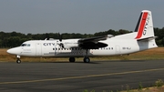 VLM Airlines Fokker 50 (OO-VLJ) at  Münster/Osnabrück, Germany