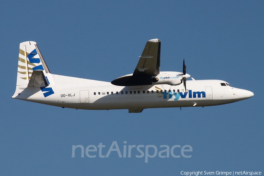 VLM Airlines Fokker 50 (OO-VLJ) | Photo 107774