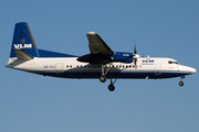 VLM Airlines Fokker 50 (OO-VLJ) at  Hamburg - Fuhlsbuettel (Helmut Schmidt), Germany