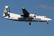 VLM Airlines Fokker 50 (OO-VLJ) at  Hamburg - Fuhlsbuettel (Helmut Schmidt), Germany
