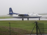 VLM Airlines Fokker 50 (OO-VLJ) at  Manchester - International (Ringway), United Kingdom