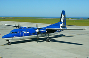 VLM Airlines Fokker 50 (OO-VLK) at  Jersey - (States), Jersey