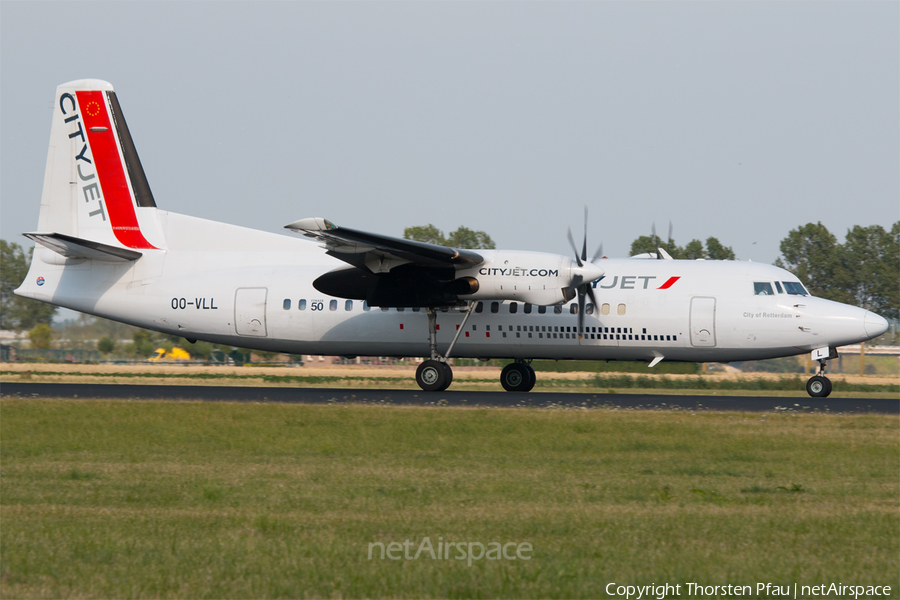 CityJet Fokker 50 (OO-VLL) | Photo 82371
