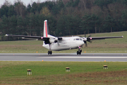 CityJet Fokker 50 (OO-VLL) at  Luxembourg - Findel, Luxembourg