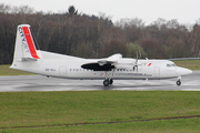 CityJet Fokker 50 (OO-VLL) at  Luxembourg - Findel, Luxembourg
