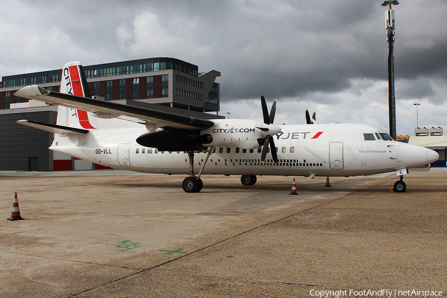 CityJet Fokker 50 (OO-VLL) | Photo 148190