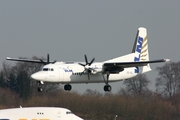 VLM Airlines Fokker 50 (OO-VLL) at  Luxembourg - Findel, Luxembourg