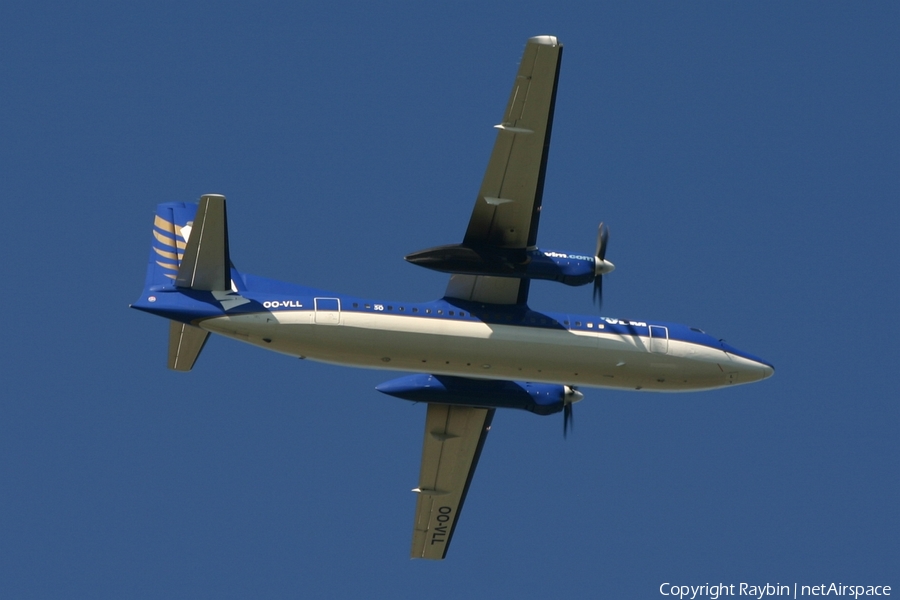 VLM Airlines Fokker 50 (OO-VLL) | Photo 556492