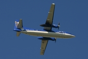 VLM Airlines Fokker 50 (OO-VLL) at  Luxembourg - Findel, Luxembourg