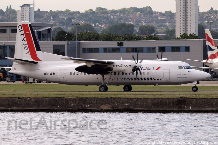 CityJet Fokker 50 (OO-VLM) | Photo 669660