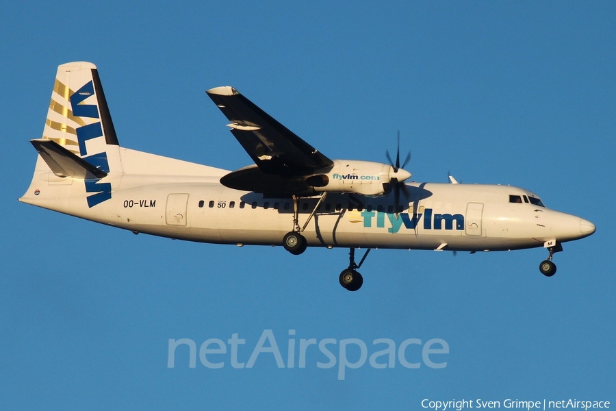 VLM Airlines Fokker 50 (OO-VLM) | Photo 441760