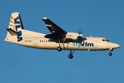 VLM Airlines Fokker 50 (OO-VLM) at  Hamburg - Fuhlsbuettel (Helmut Schmidt), Germany