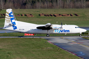 VLM Airlines Fokker 50 (OO-VLM) at  Hamburg - Fuhlsbuettel (Helmut Schmidt), Germany