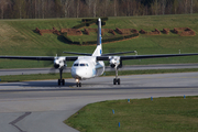 VLM Airlines Fokker 50 (OO-VLM) at  Hamburg - Fuhlsbuettel (Helmut Schmidt), Germany