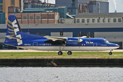 VLM Airlines Fokker 50 (OO-VLL) at  London - City, United Kingdom