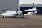 VLM Airlines Fokker 50 (OO-VLM) at  Rotterdam, Netherlands