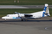 VLM Airlines Fokker 50 (OO-VLM) at  Hamburg - Fuhlsbuettel (Helmut Schmidt), Germany