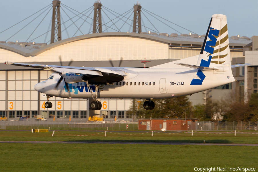 VLM Airlines Fokker 50 (OO-VLM) | Photo 74260