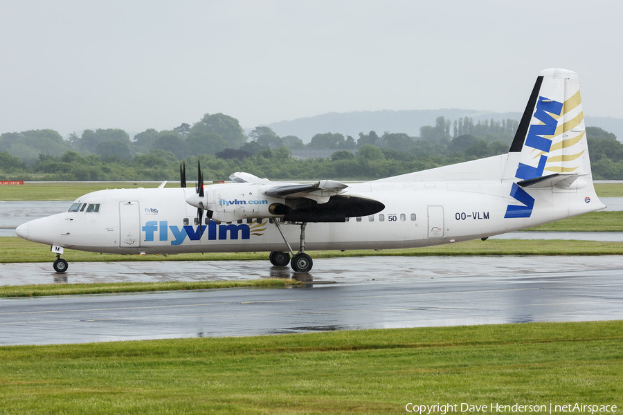 VLM Airlines Fokker 50 (OO-VLM) | Photo 142735