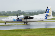 VLM Airlines Fokker 50 (OO-VLM) at  Manchester - International (Ringway), United Kingdom