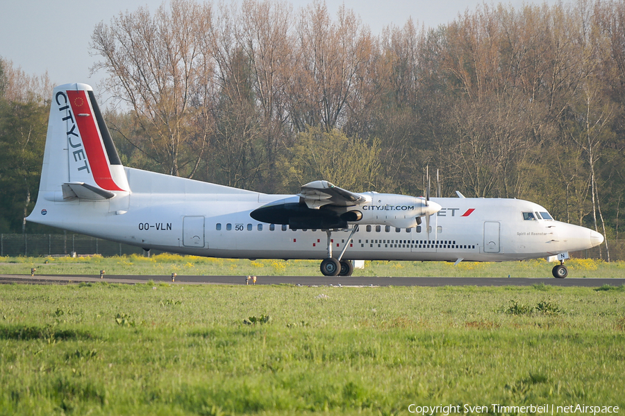 CityJet Fokker 50 (OO-VLN) | Photo 102338