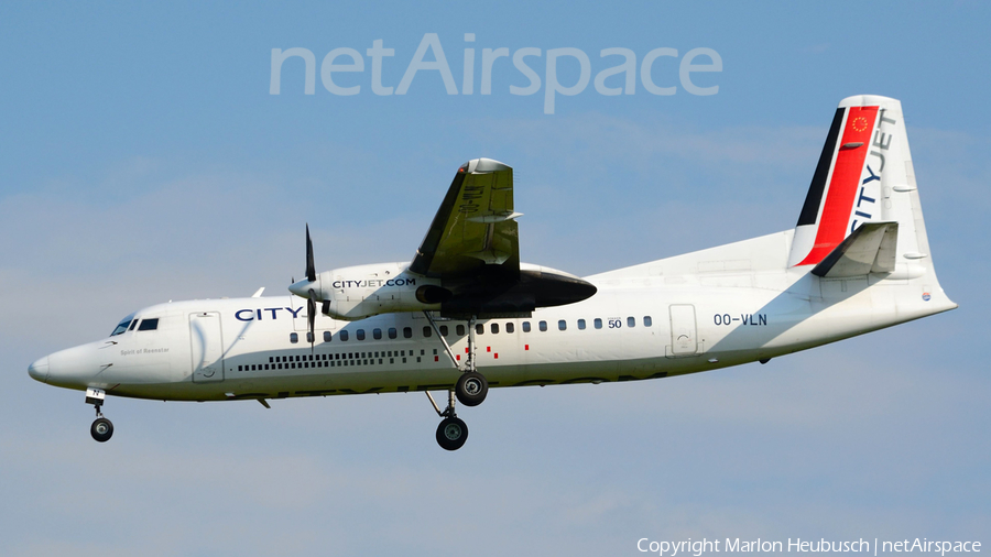 CityJet Fokker 50 (OO-VLN) | Photo 110718